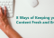 Featured image for Marketing Campaign Fatigue: Keeping Content Fresh and Engaging Over Time
